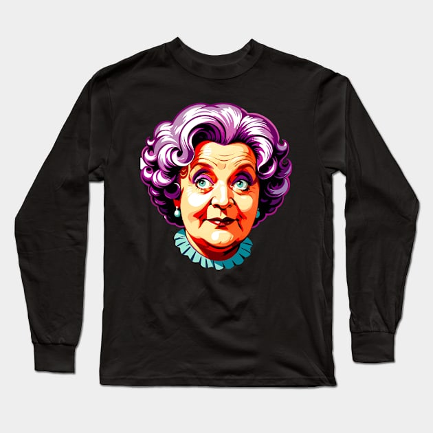 Mrs Slocombe Long Sleeve T-Shirt by Sobalvarro